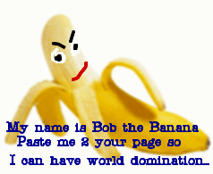 Evil bob the banana