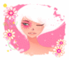 Pink Flowery Girl