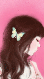 butterfly in my hair