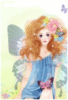 Butterfly Girl Flying
