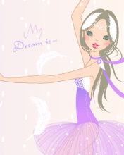 cute kawaii ballerine my dream..