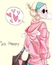 Cute Kawaii Bubble Gum Fashion.. So Happy
