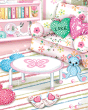 cute kawaii girl bedroom