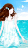 Girl At The Ocean. Love
