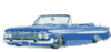 Old Blue Car