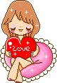 Kawaii With Heart Love