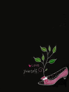 love yourself shoe