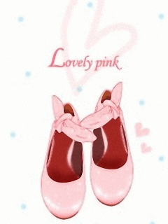 lovely pink shoes