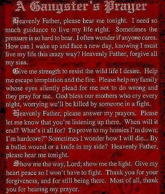 A Gangster's Prayer