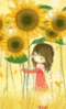 sunflower girl