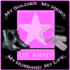 Proud Army Wife Black
