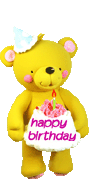 HAPPY BIRTHDAY BEAR