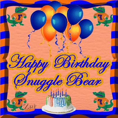 Happy Birthday Snuggle Bear