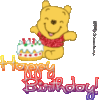 Happy Birthday With Baby Pooh