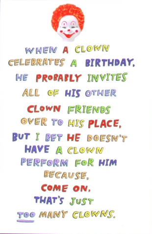 Happy Birthday! -- Clown
