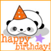 birthday panda