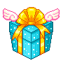 gift box with wings