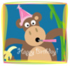 happy birthday monkey