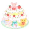 kawaii sakurapop cake