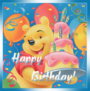 Pooh - Happy Birthday