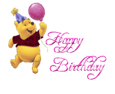 Winnie the Pooh Happy Birthday