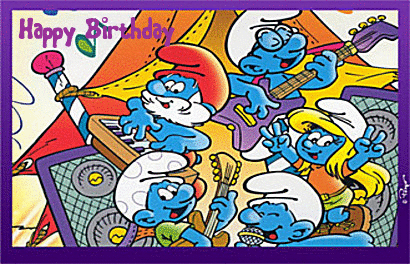 Happy Birthday! -- Smurfs
