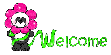 Flower Panda Welcome