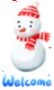WELCOME SNOWMAN