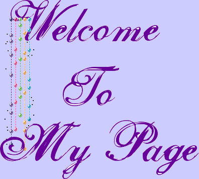 Welcome to my page