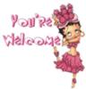Your welcom with betty boop
