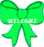 green bow - welcome