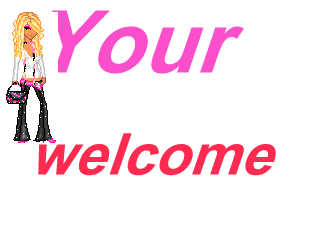 yer welcome