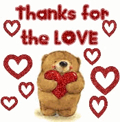 Thanks Love bear