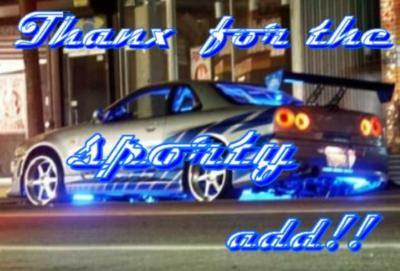 Thanx for the sporty add!!
