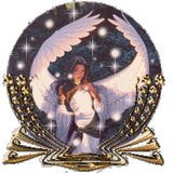 Angel in a globe