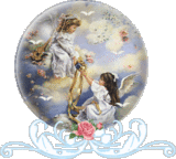Angels in a globe