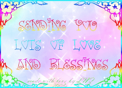 Love & Blessings-rainbow