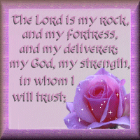 THE LORD IS MY ROCK