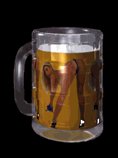 girl in beer