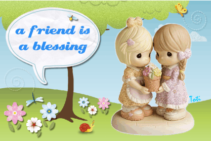 A friend is a blessing!