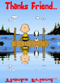 Charlie Brown & Snoopy (wi.. :: Thank You :: MyNiceProfile.com