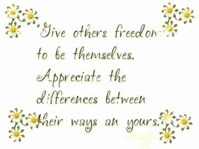 Give Others Freedom