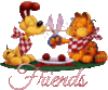 Garfield & Oddie friends