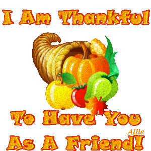 I am thankful to have you as a..