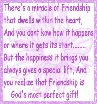 Miracle Of Friendship