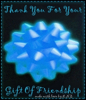 THANK YOU FOR YOUR FRIENDSHIP