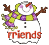 Snowman - Friends
