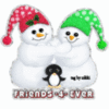 Snowmen with Friends 4 ever te..