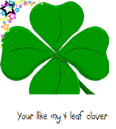 Your Like My 4 Leaf Clover