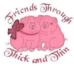 friends through thick n thin